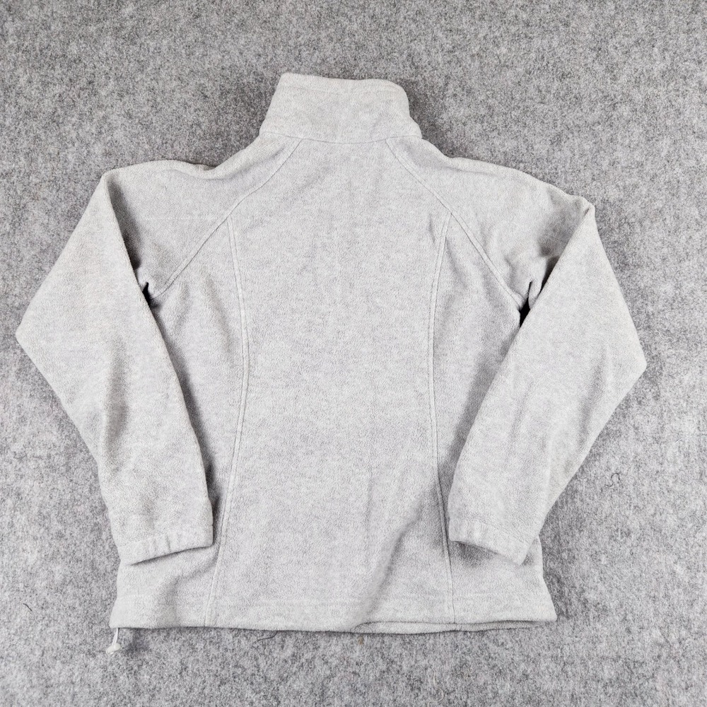 Columbia Benton Springs Fleece Jacket Women M Gray Full Zip Outdoor WL6439 - Picture 6 of 8